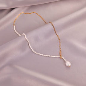 Agnès - 18K Lavish Natural Pearls Pendant Necklace