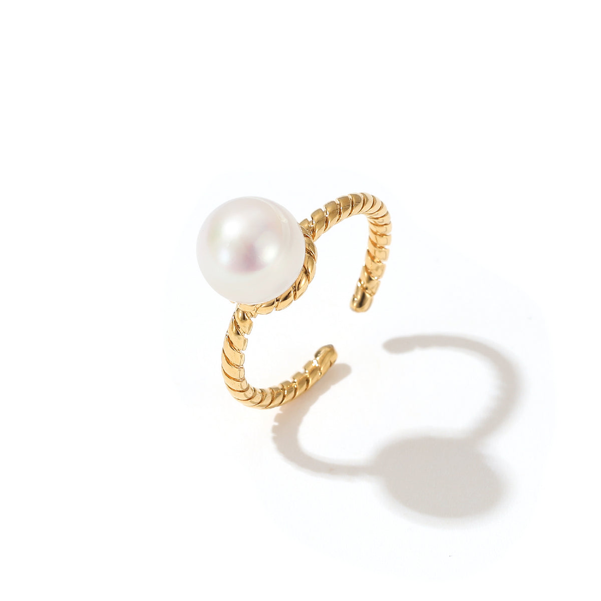 Cara - 18K Fancy Natural Pearl Ring