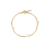 Helen - 18K Exquisite Natural Pearls Bracelet