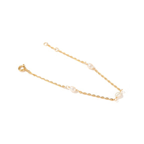 Helen - 18K Exquisite Natural Pearls Bracelet