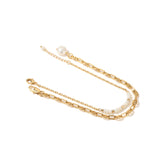 Elsie - 18K Exquisite Natural Pearls Bracelet Set