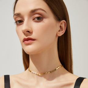 Nora - 18K Modern Chic Weaved Flawless Pearl Necklace